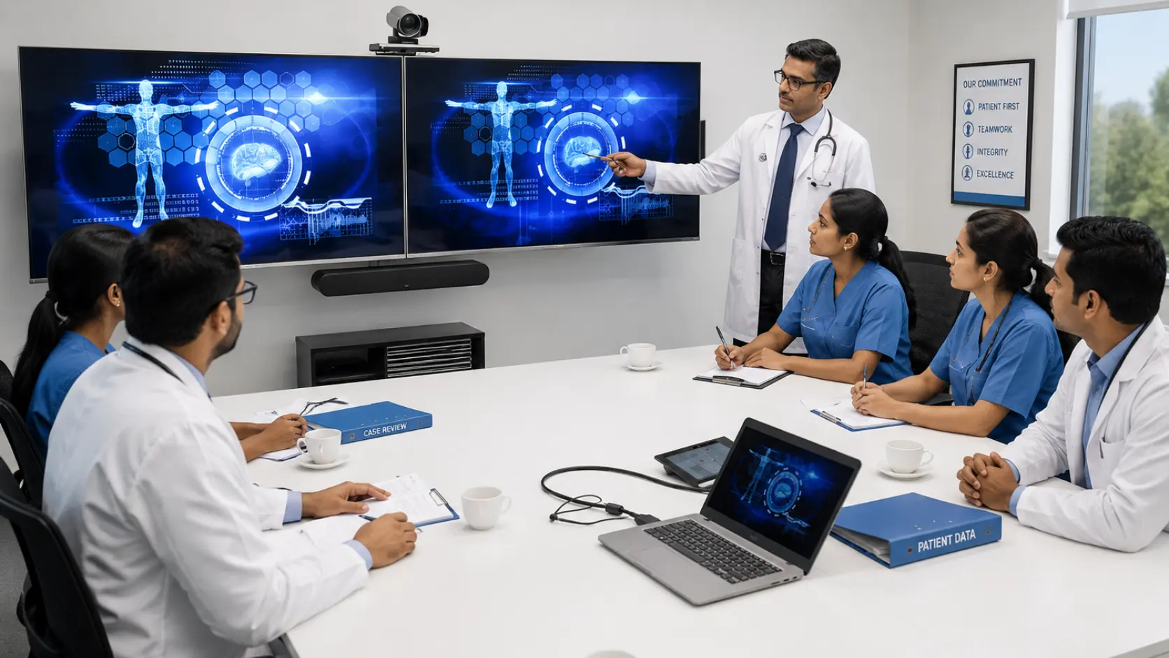 healthcare collaboration spaces